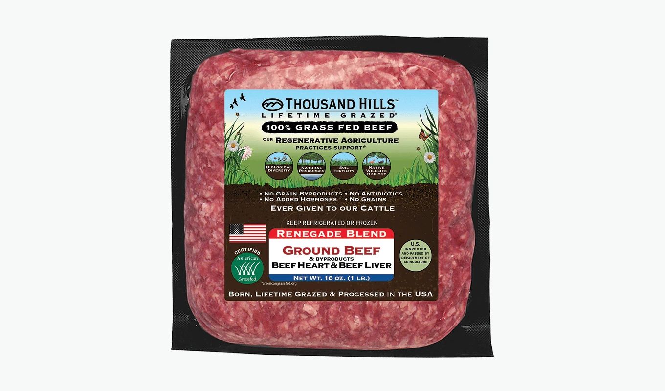 Renegade Blend Ground Beef (Heart & Liver)