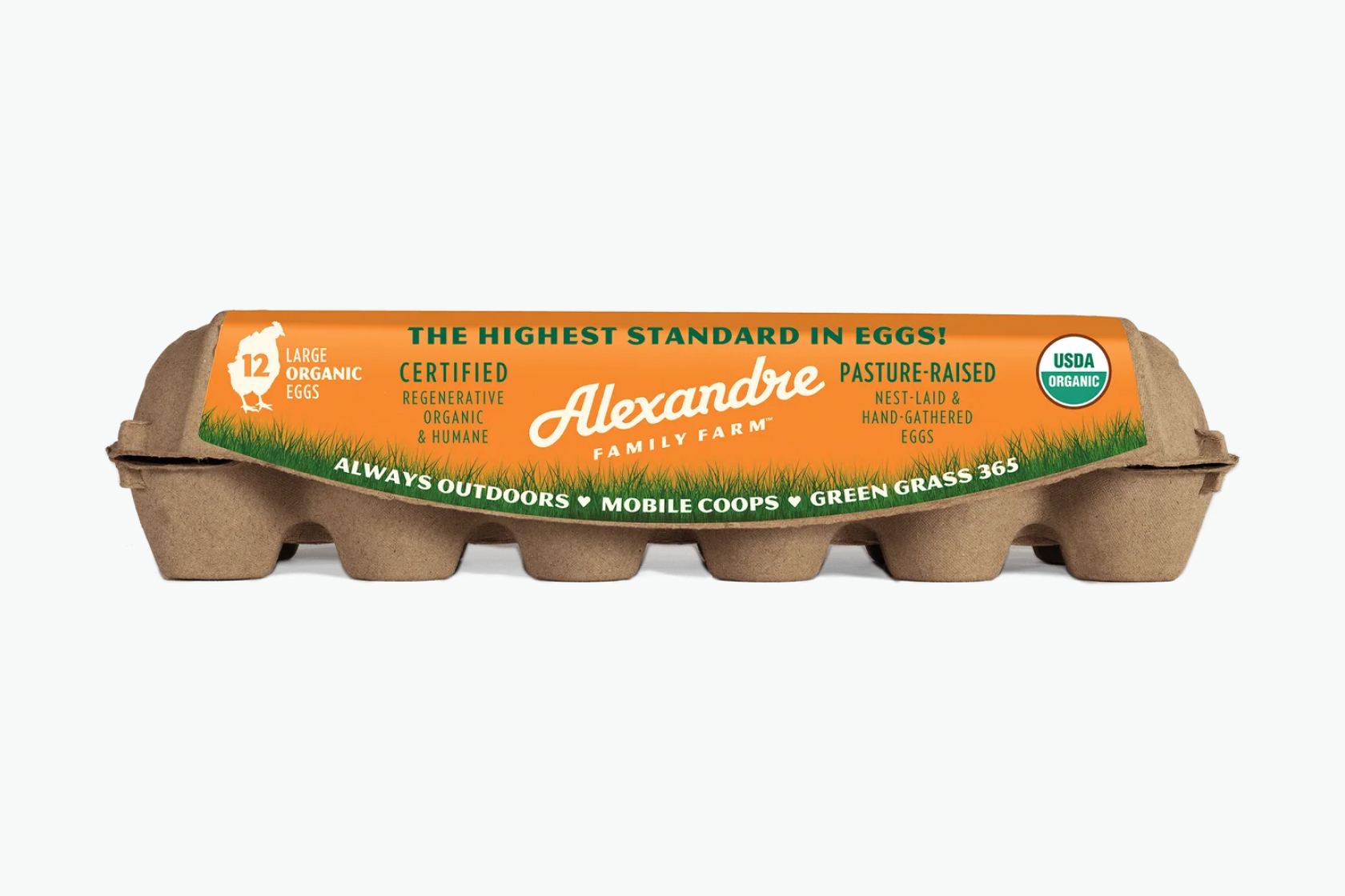 Pasture Raised Organic Eggs